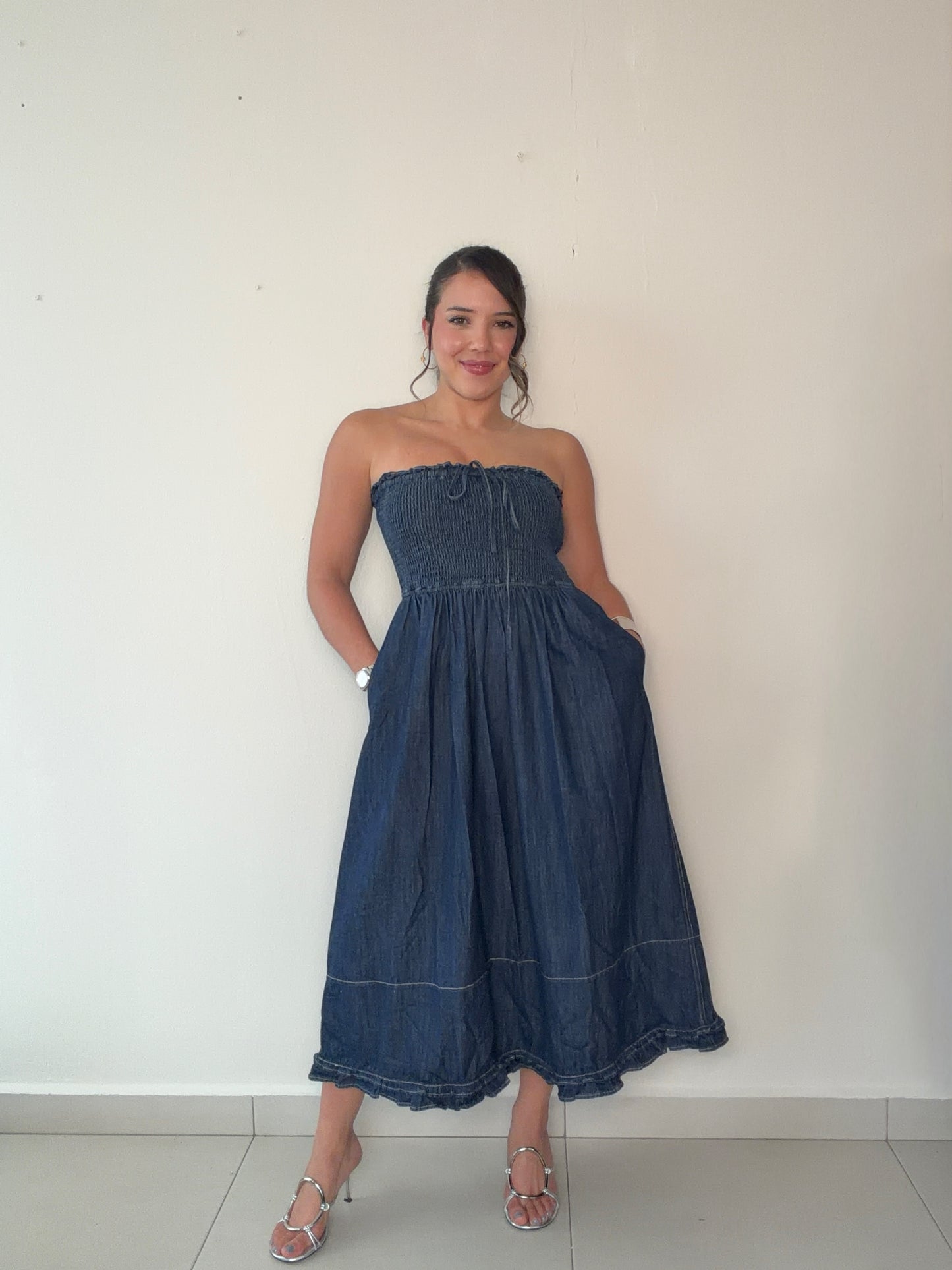 Jean Midi Dress
