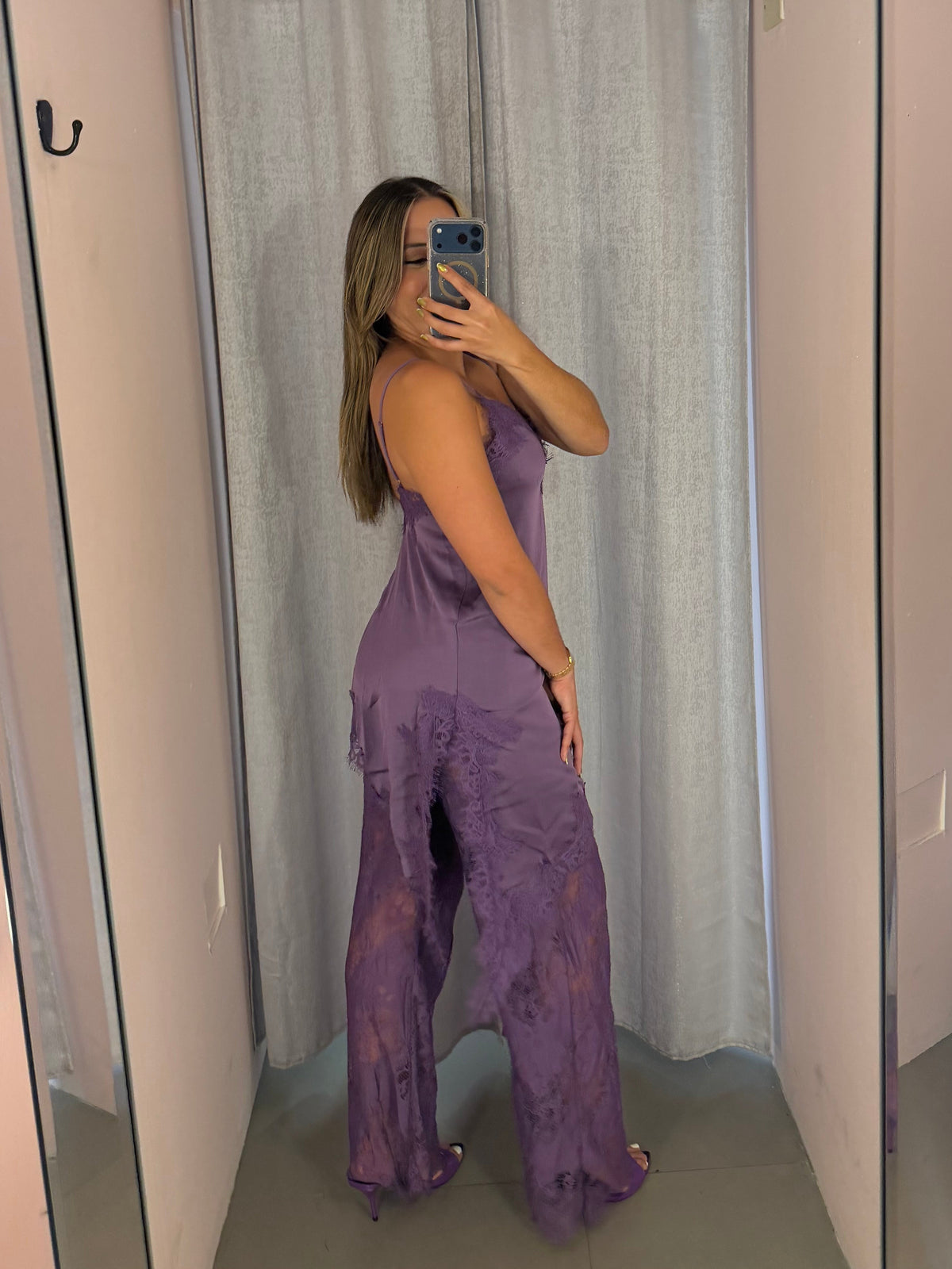 Purple Lace Set