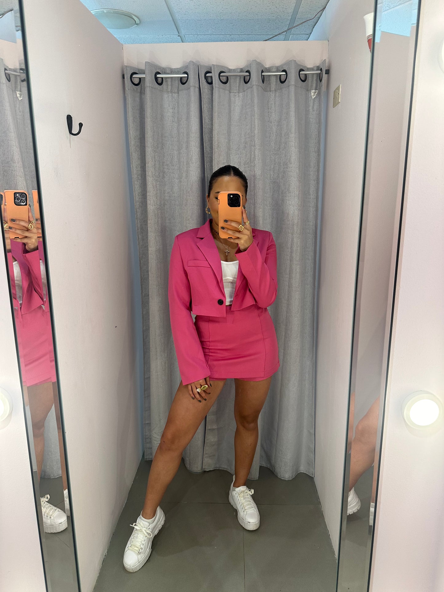 Pink Blazer Set