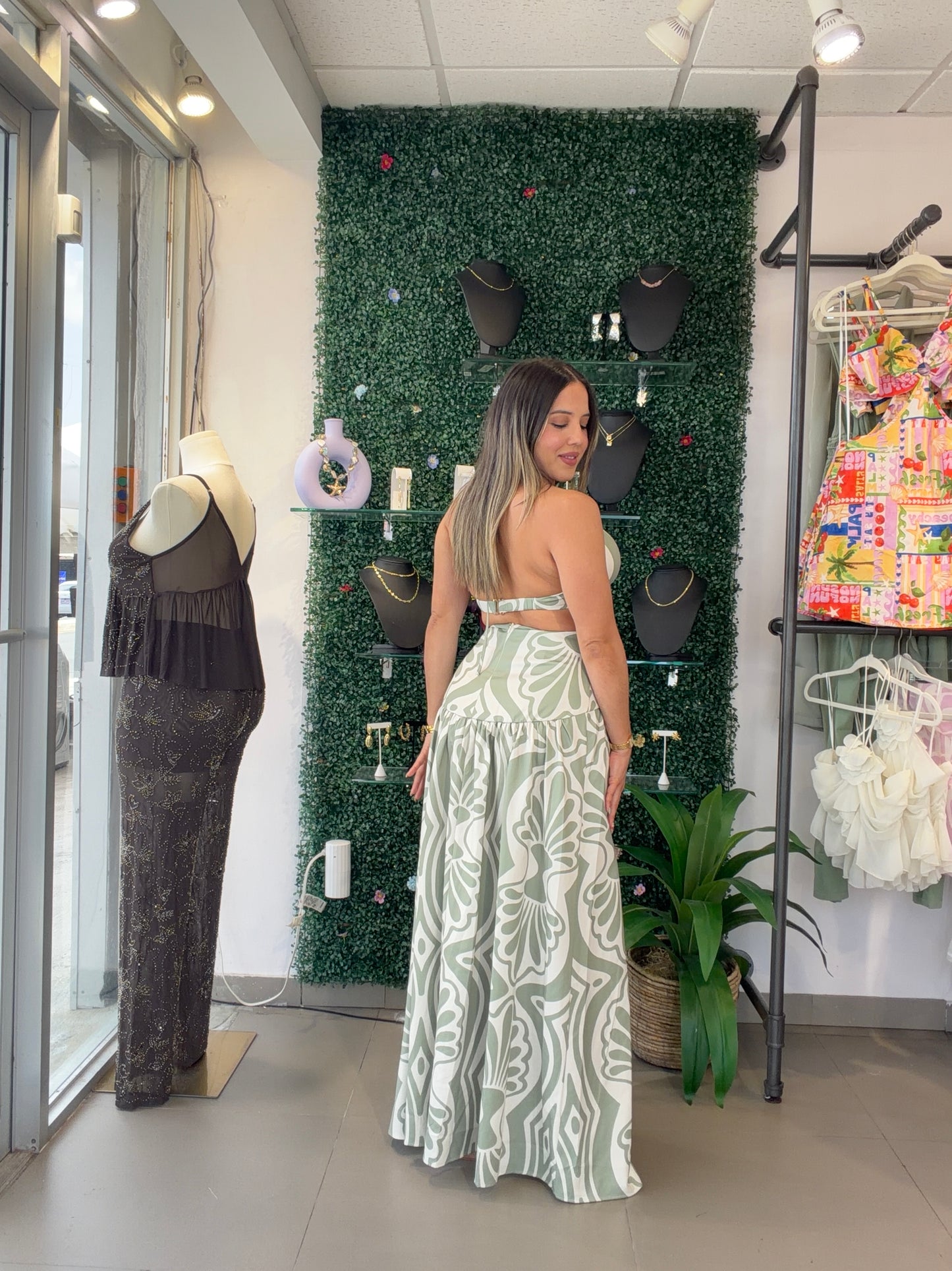 Sage Maxi Dress