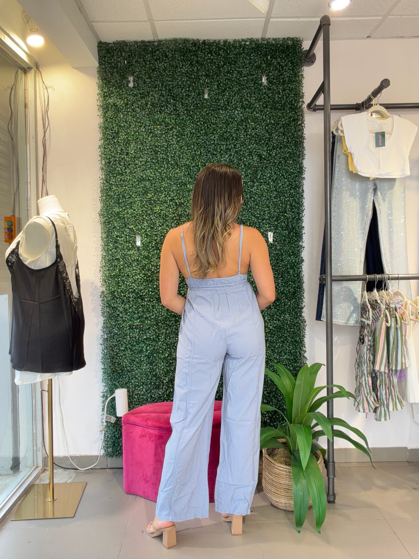 Blue Jumpsuit