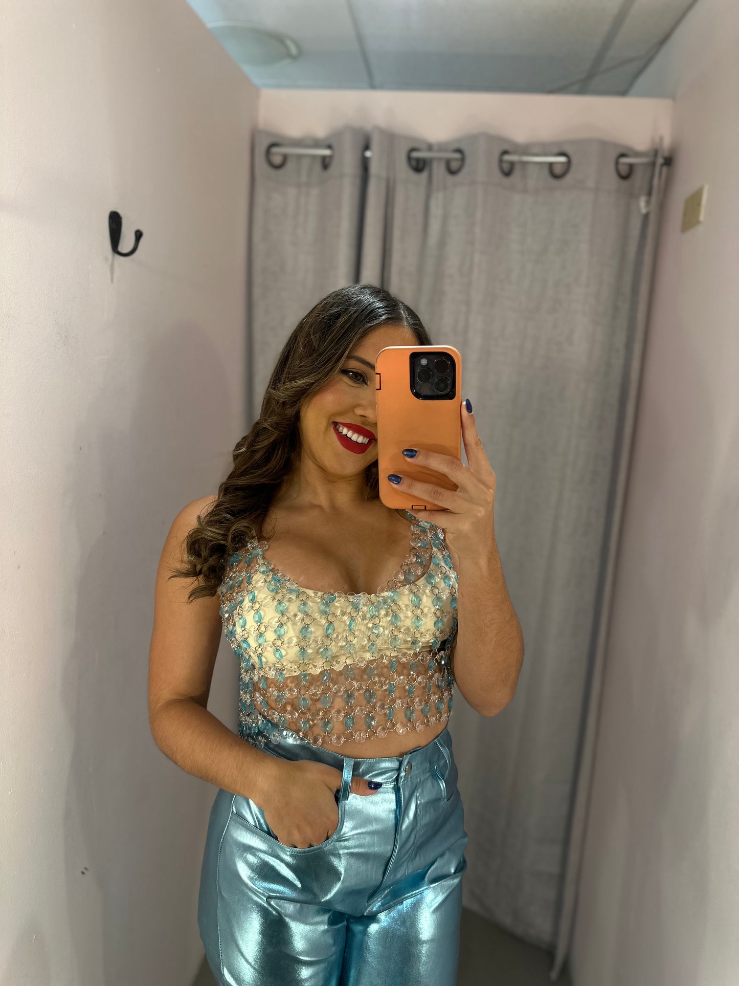 Crystal Blue Top