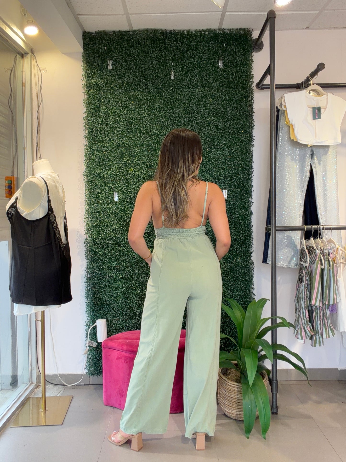 Olive Jumpsuit