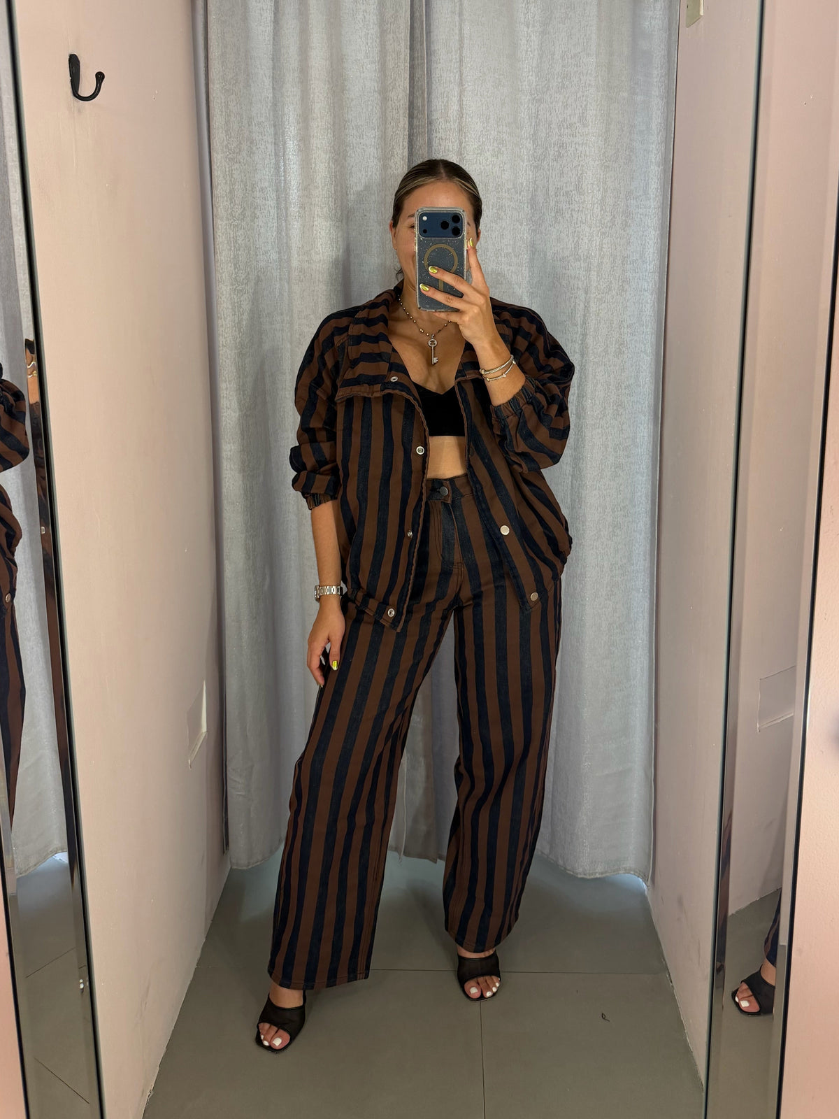Brown Navy Set