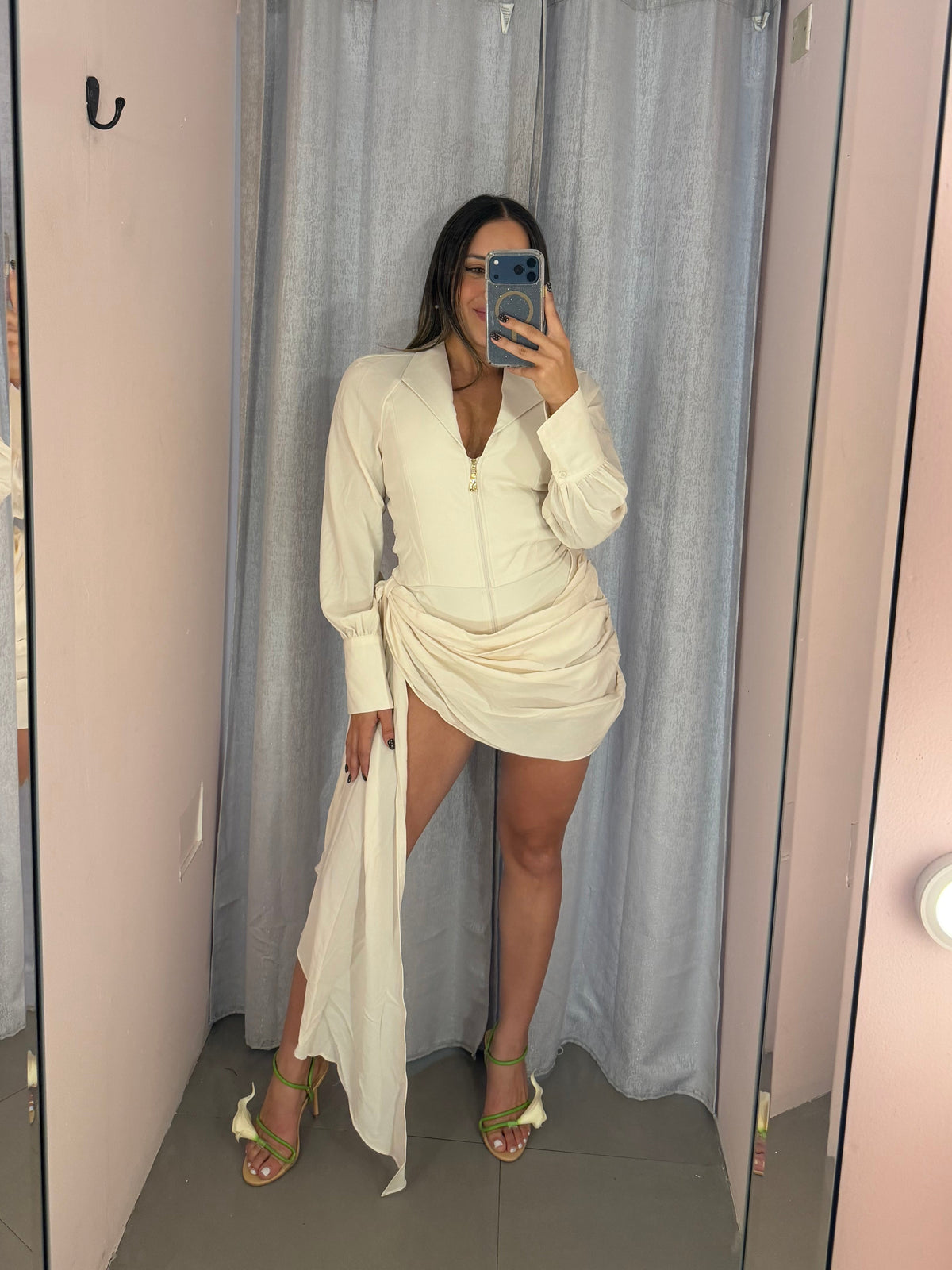 Beige Dress