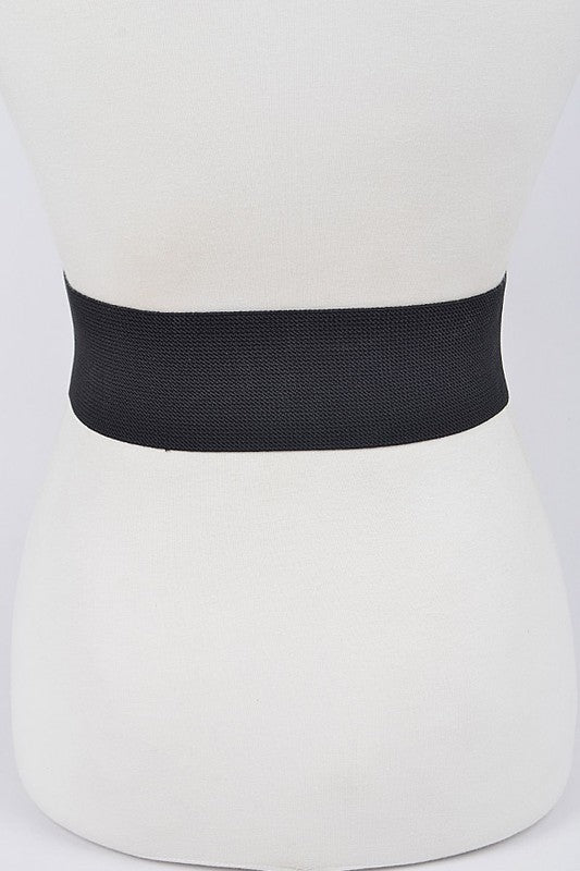 Black Metallic Belt