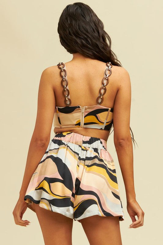 Wavy Print Set