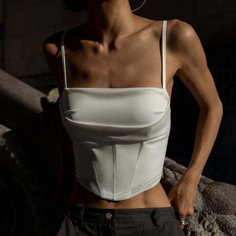 White Corset Top