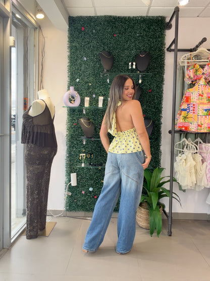 Yellow Polka Dots