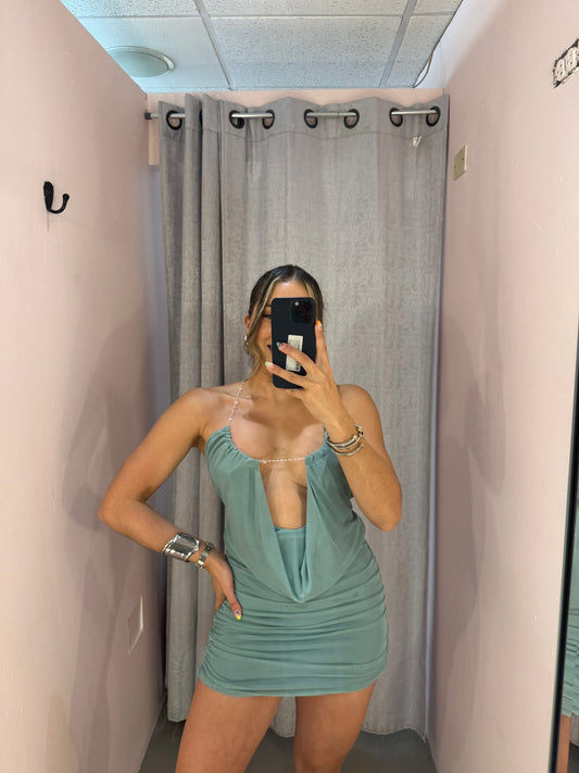 Sage Dress