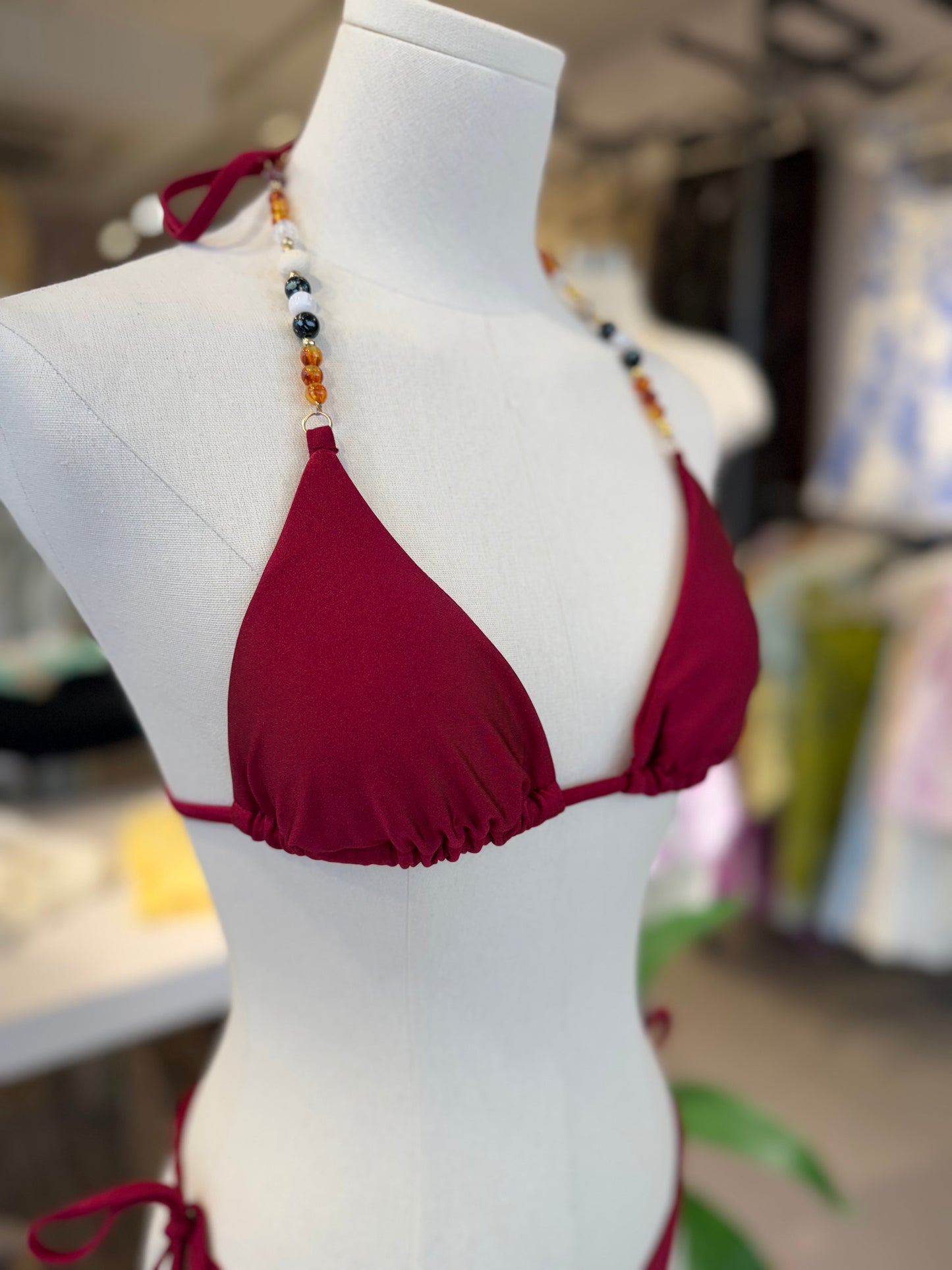Burgundy Swim