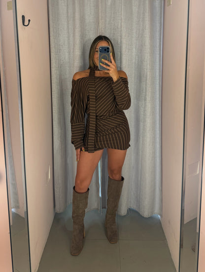 Brown Romper