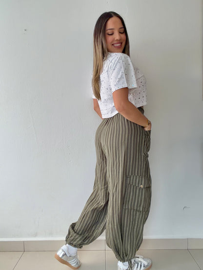 Olive Pants