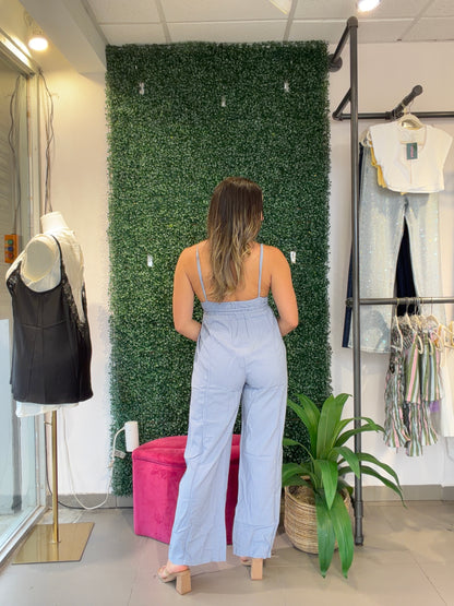 Blue Jumpsuit