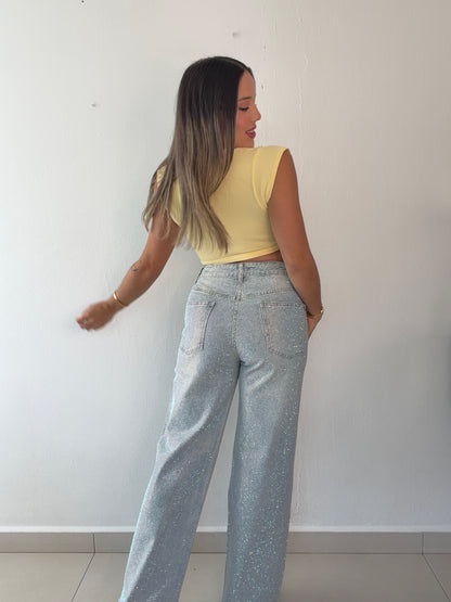 Rhinestone Jeans