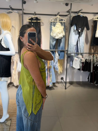 Green Bead Top