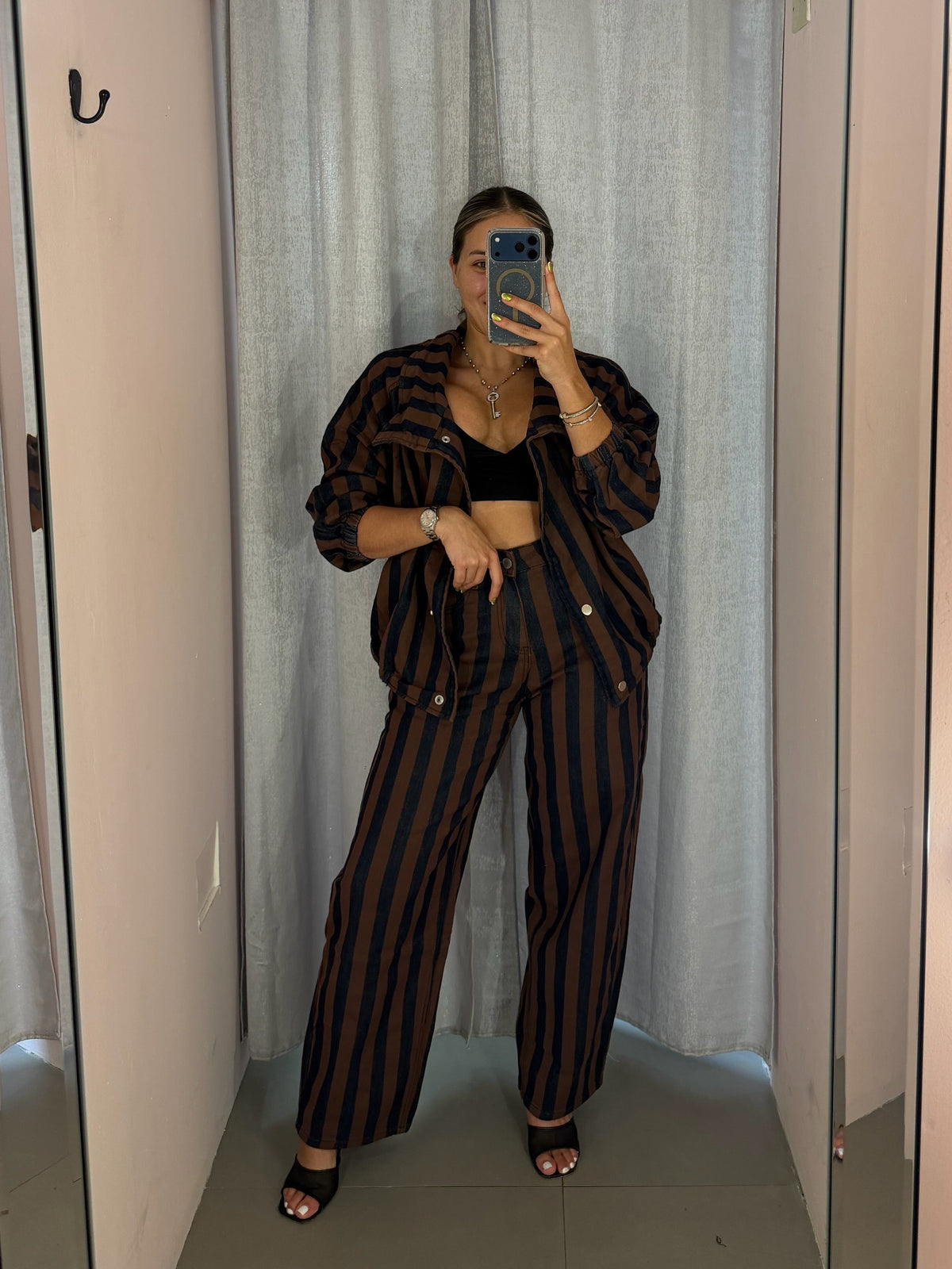 Brown Navy Set