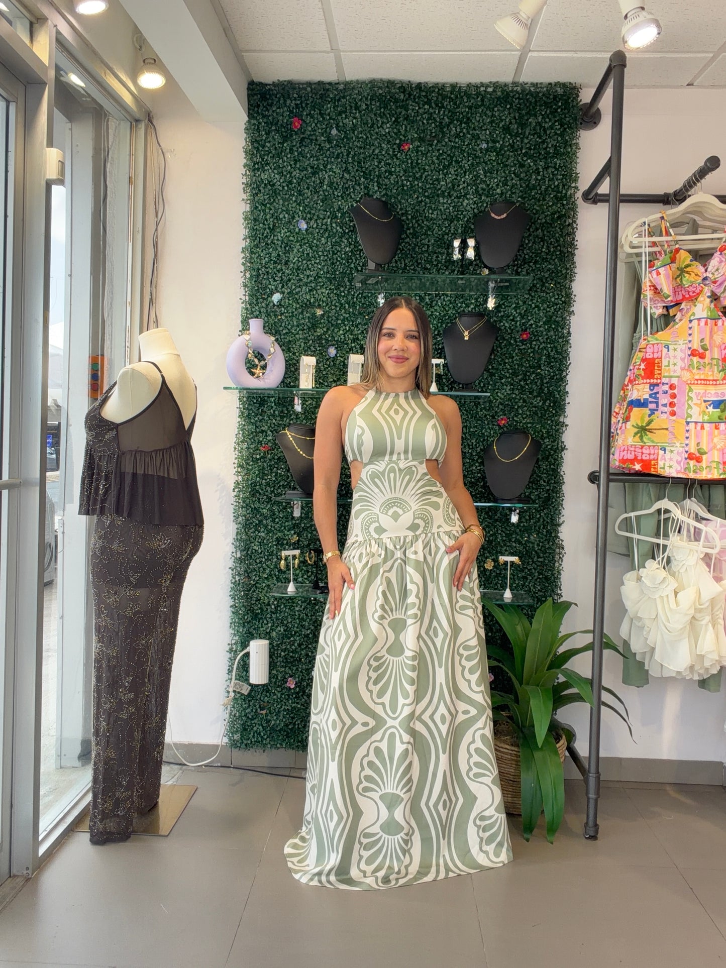 Sage Maxi Dress