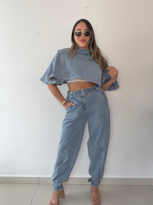 Jean Cape Set