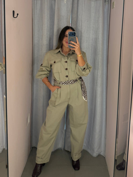 Olive Jumpsuit