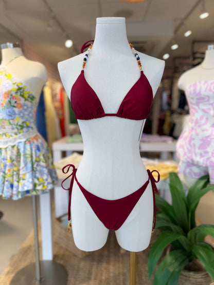 Burgundy Swim