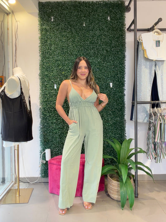 Olive Jumpsuit