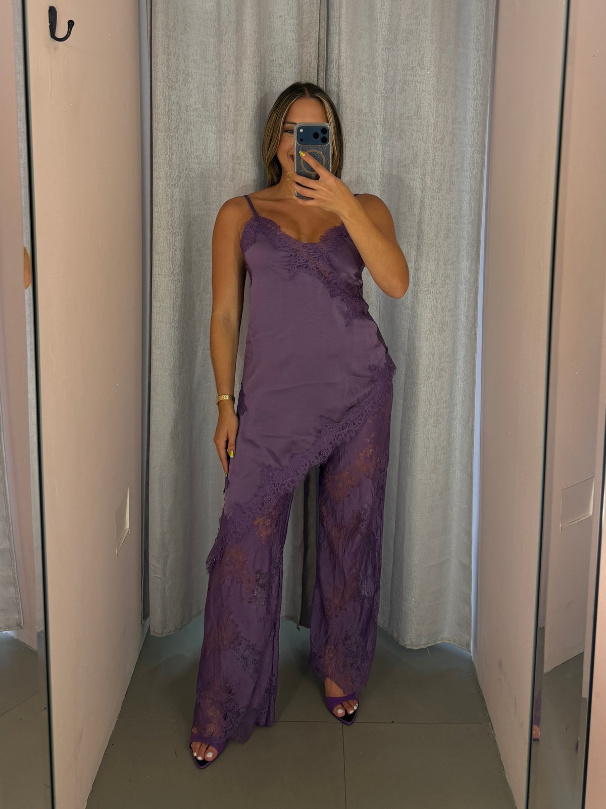 Purple Lace Set