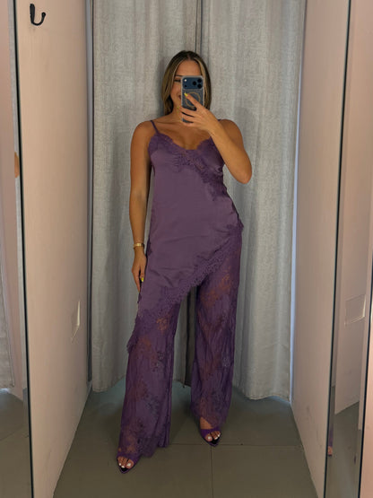 Purple Lace Set