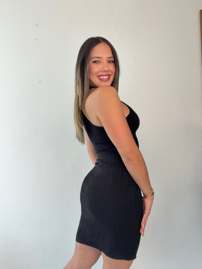 Black Midi Dress