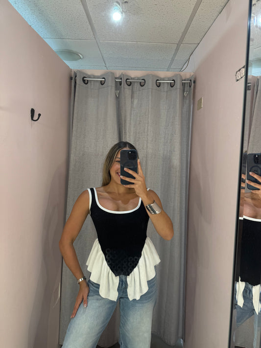 Black & White Top