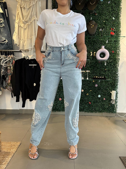 Pearl High Waisted Jeans
