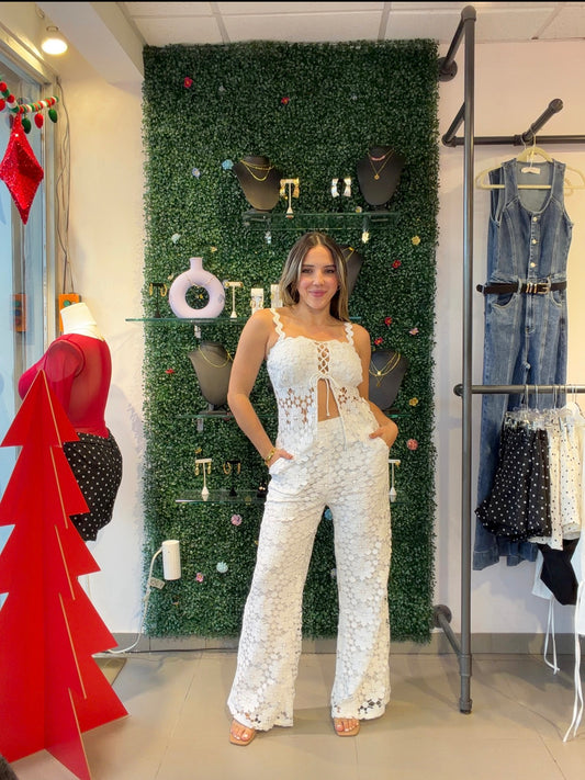 Lace White Set