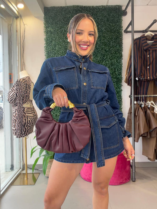 Burgundy Bag