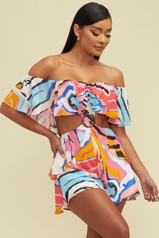 Tropic Color Romper