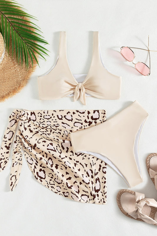 Leopard 3 Piece Swim