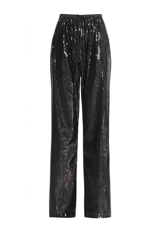 Black Glitz Pants