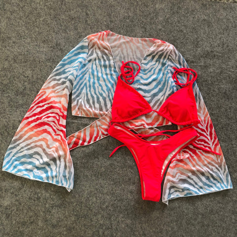 Red Bikini Swim