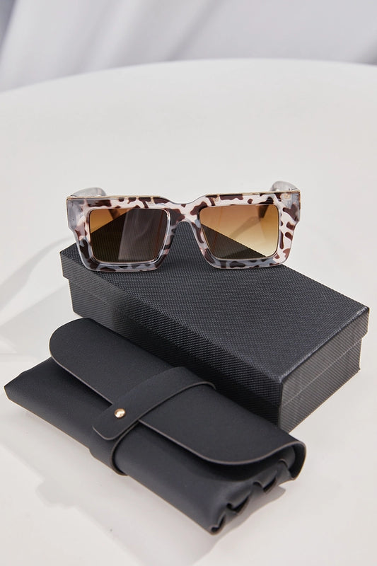 White Square Sunnies